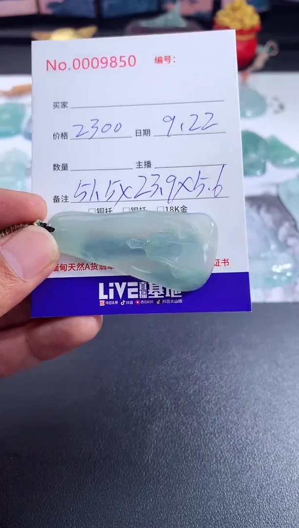 颈饰未镶嵌翡翠悟道