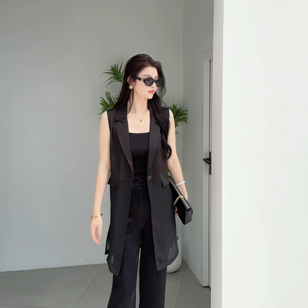 新款时尚马夹8338夏季马甲气质显瘦休闲百搭