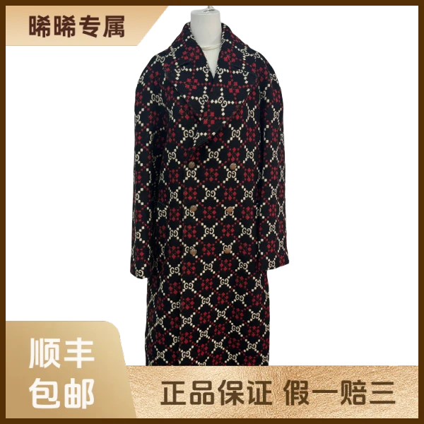 妃鱼/古驰/羊毛/大衣/95新/s零三零五