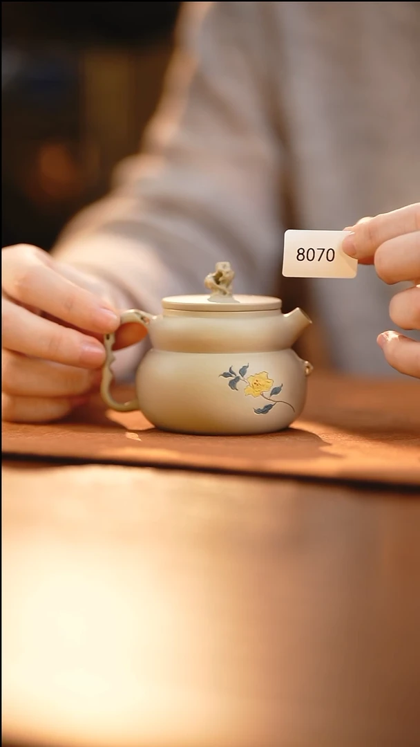 雲梦茶器紫陶茶壶8070