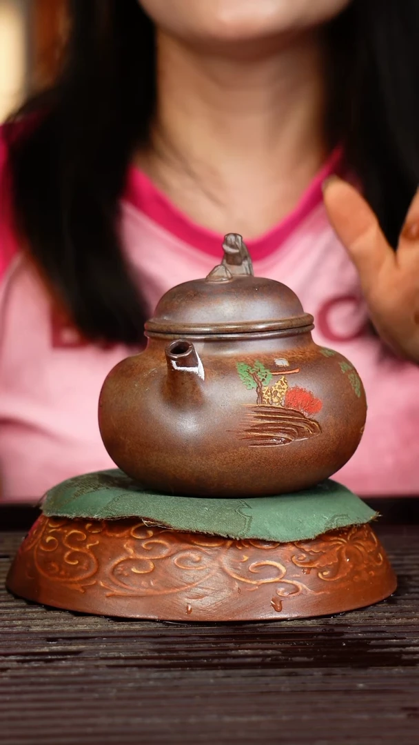 宜兴原矿紫砂壶茶壶宜兴原矿紫砂壶茶壶350C