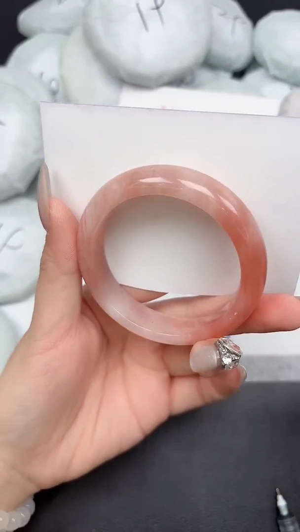 未镶嵌手镯石英质玉68-54-55