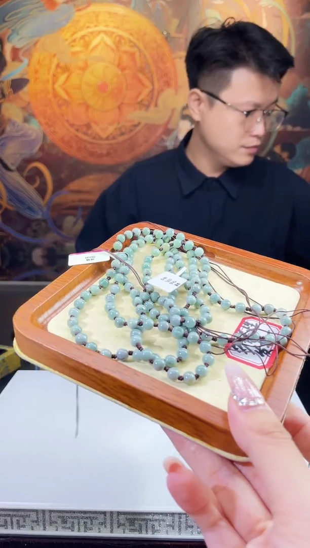 翡翠未镶嵌颈饰多样性发其一37
