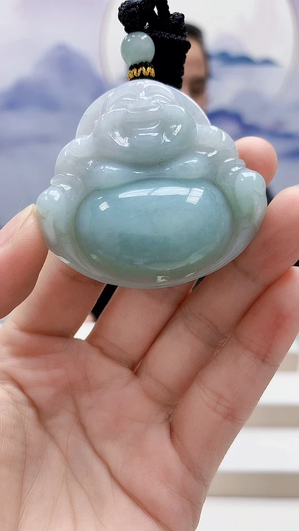 未镶嵌定制翡翠4957lr-毛货挂件43