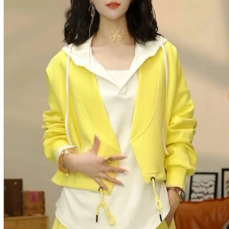 时尚不规则设计感外套女早春新款小众设计感宽松休闲百搭显瘦上衣