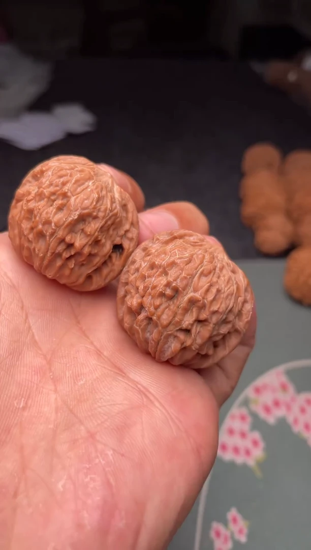 把件文玩核桃a284   磨盘   34尺