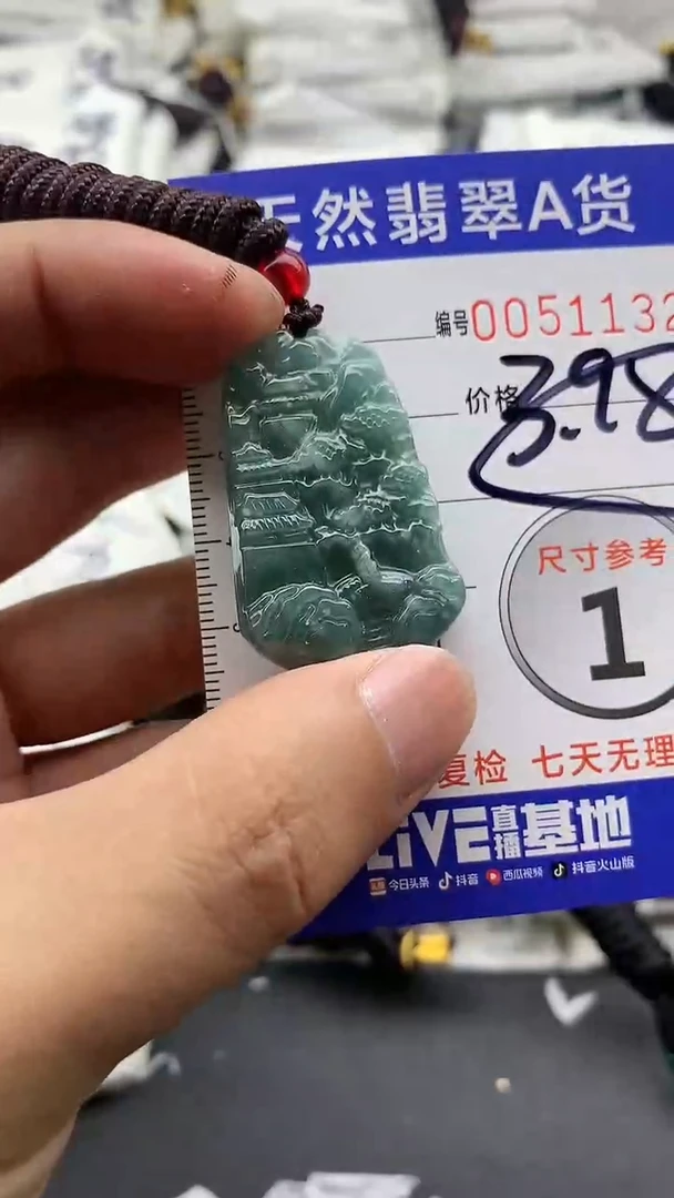 【闪购商品】翡翠颈饰未镶嵌55555555555