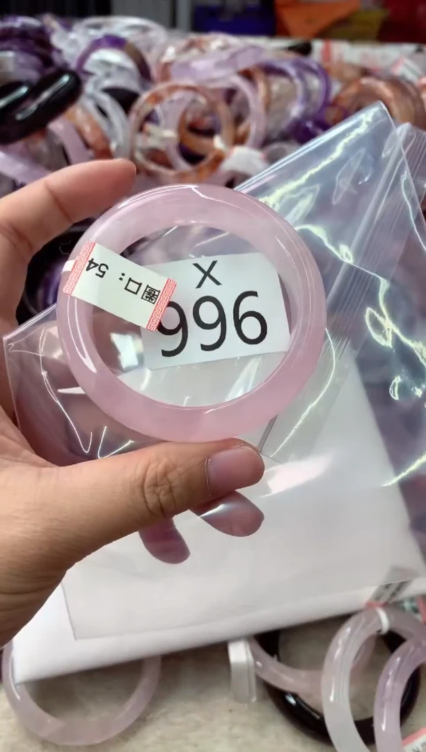 未镶嵌手镯水晶X996-54