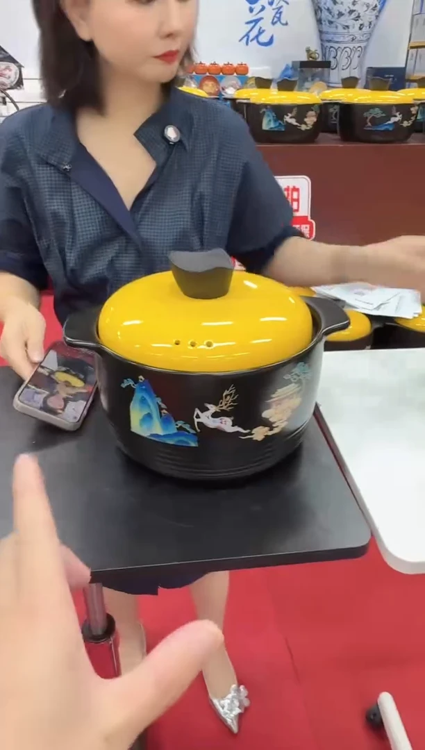 陶瓷盖子款景德镇其他摆件