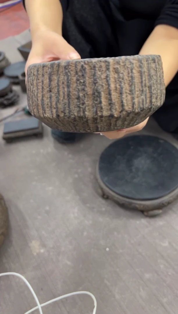 陶土【火山泥】小石钵