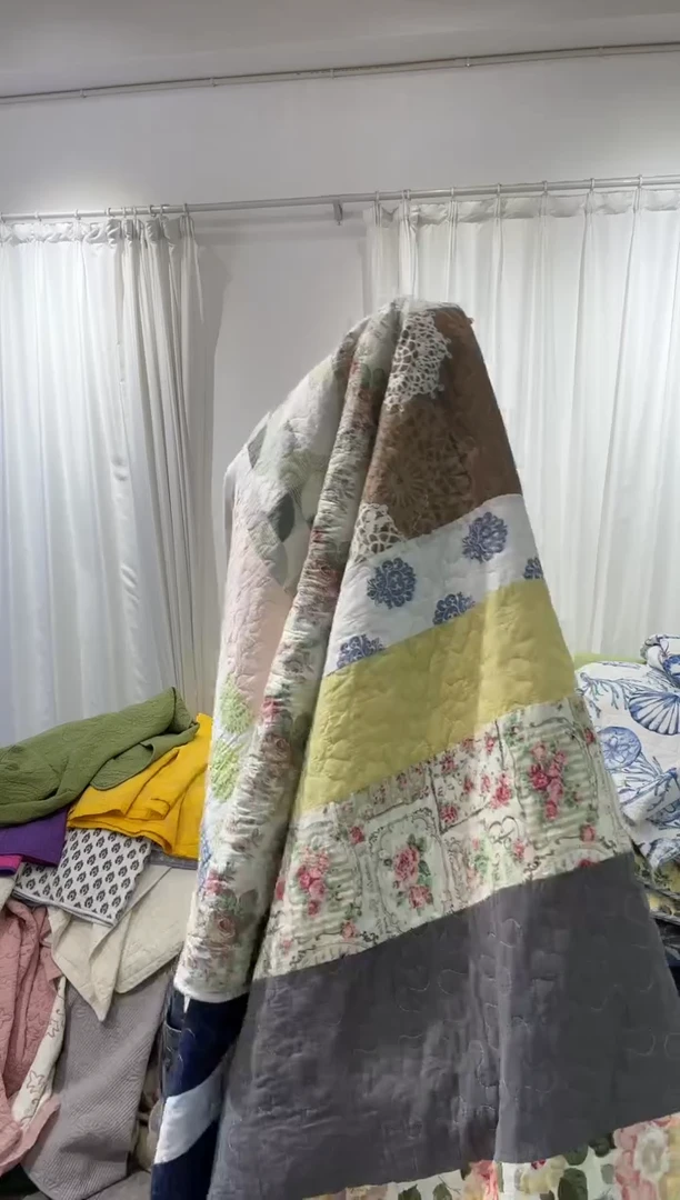 棉200*230纯棉床盖77号微瑕