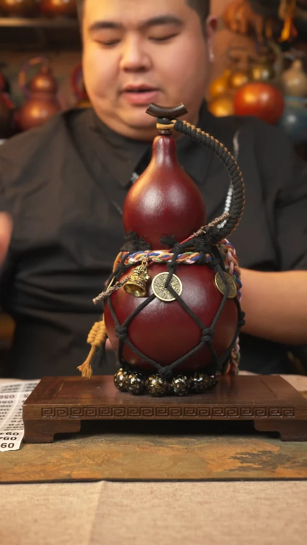 【闪购商品】045大漆葫芦一物一拍记葫堂出品