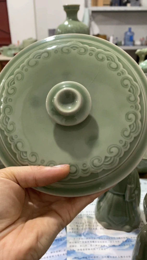 【闪购商品】米缸盖子 微瑕 色差开片XG001