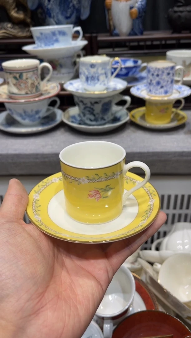 瓷片蒂芙尼摩卡杯