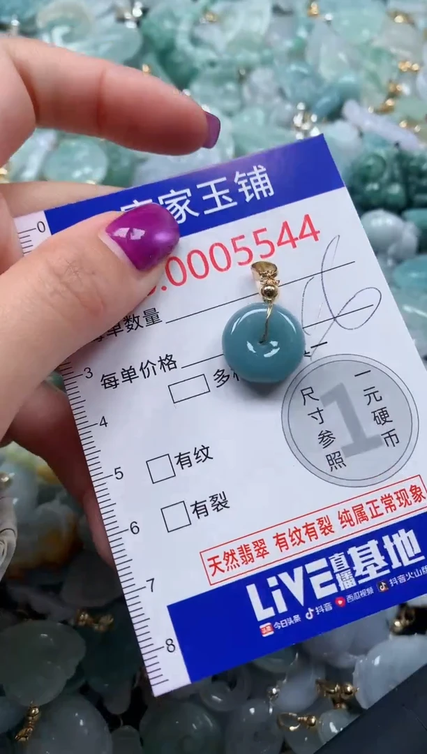 颈饰未镶嵌翡翠5544