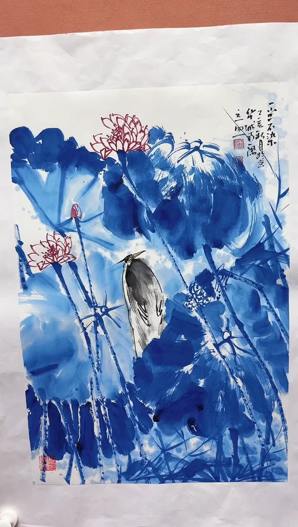 国画师立照老师国画作品