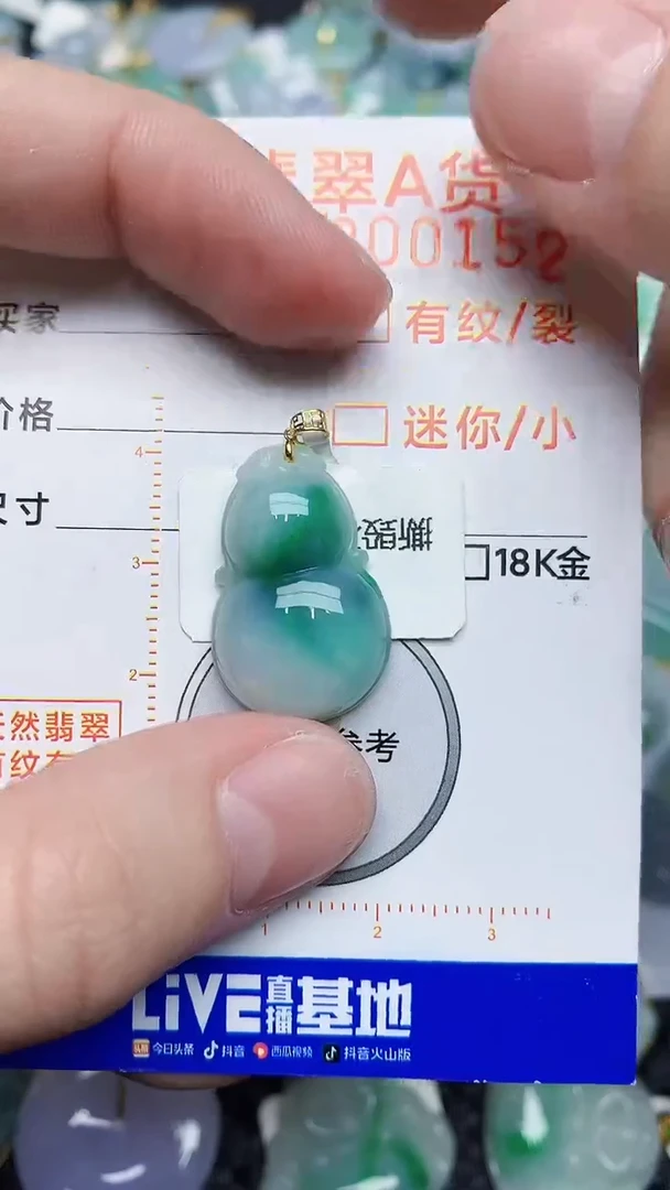 【闪购商品】翡翠颈饰18K金镶嵌453453453