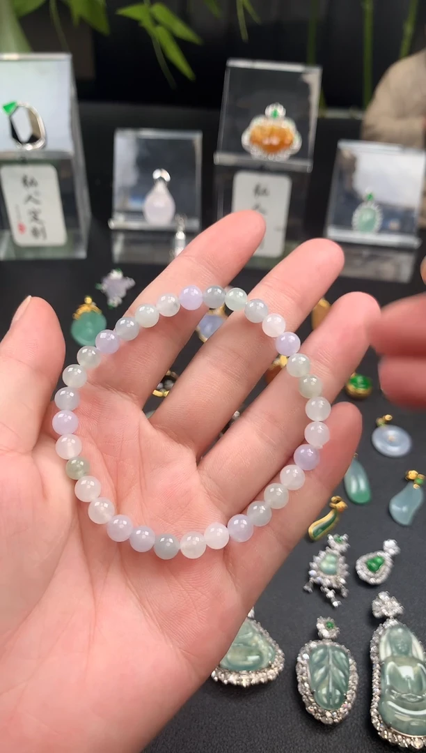 未镶嵌手串翡翠天然缅甸A货翡翠手串