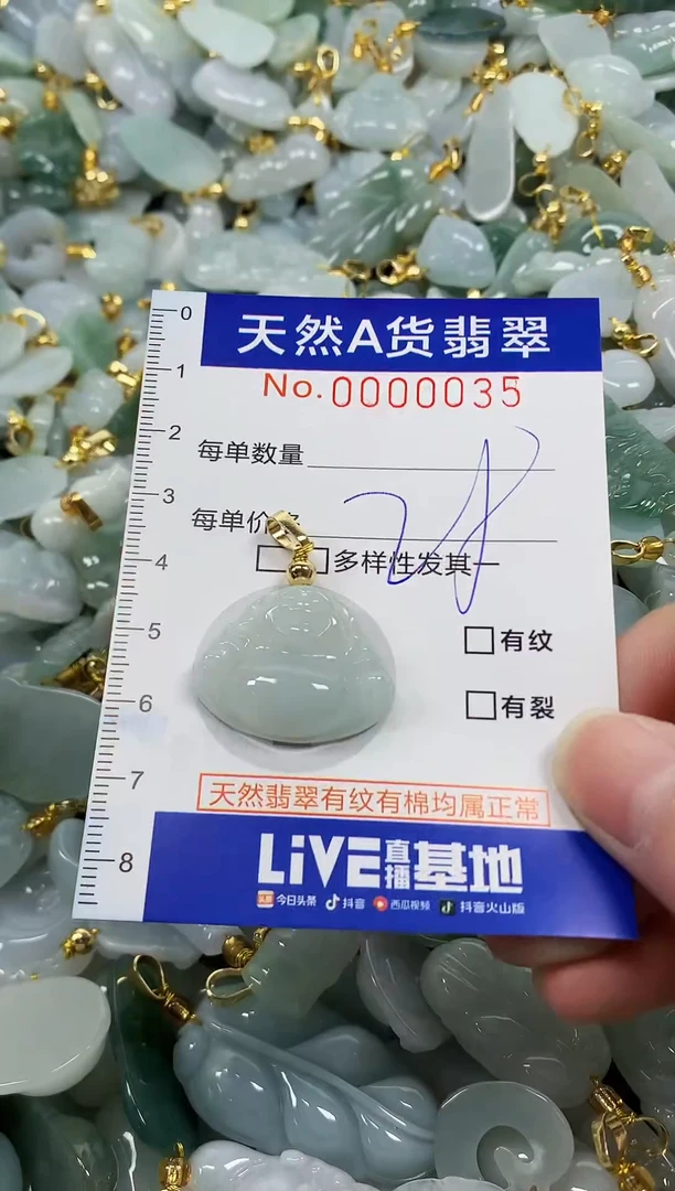 颈饰未镶嵌翡翠纯天然a货翡翠