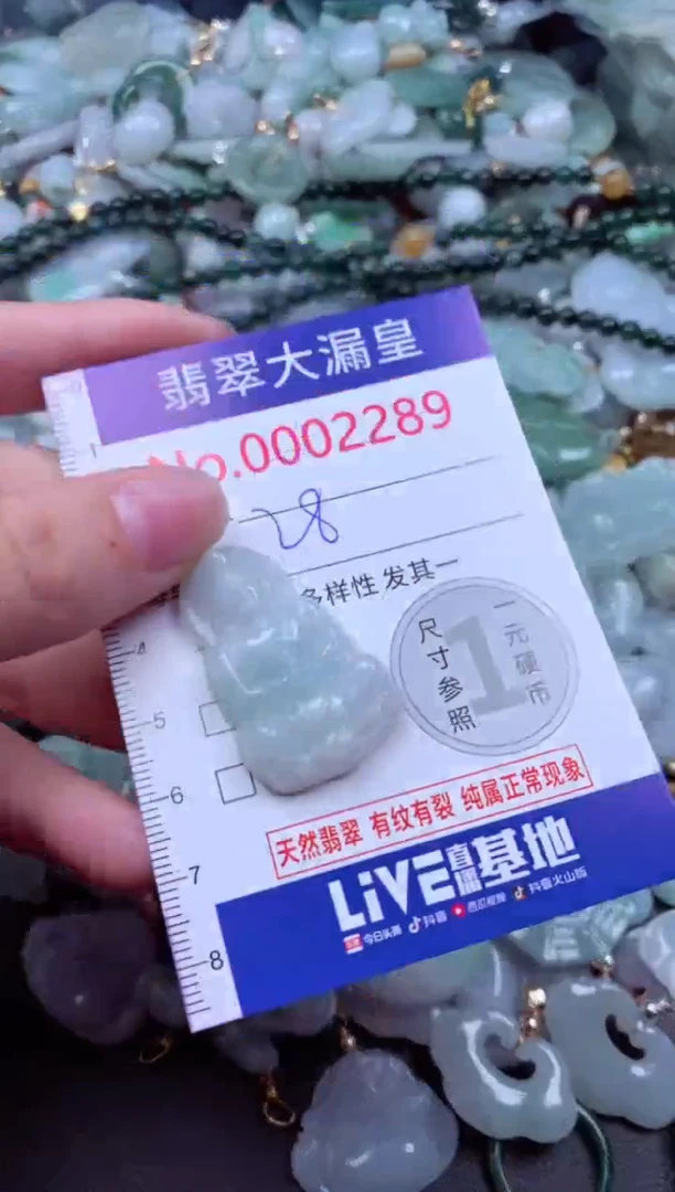 吊坠(不含链)未镶嵌翡翠2289