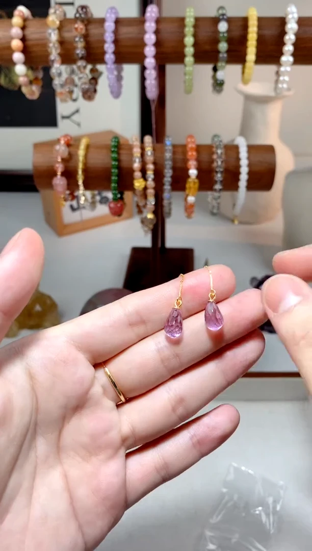 【闪购商品】水晶手串银S925镶嵌多样性发一