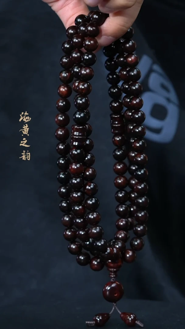 【闪购商品】黄花梨/降香黄檀手串/手链10mm108颗竹节(多样性,发一)