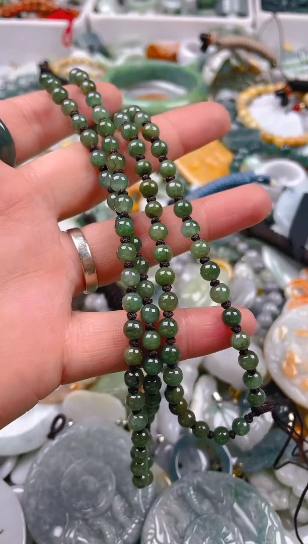 【闪购商品】翡翠颈饰未镶嵌/D/翡翠A货一图一物