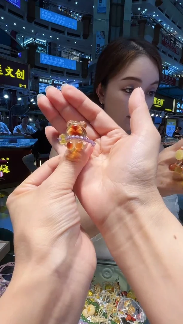 未镶嵌琥珀戒指【 多样性发一 】