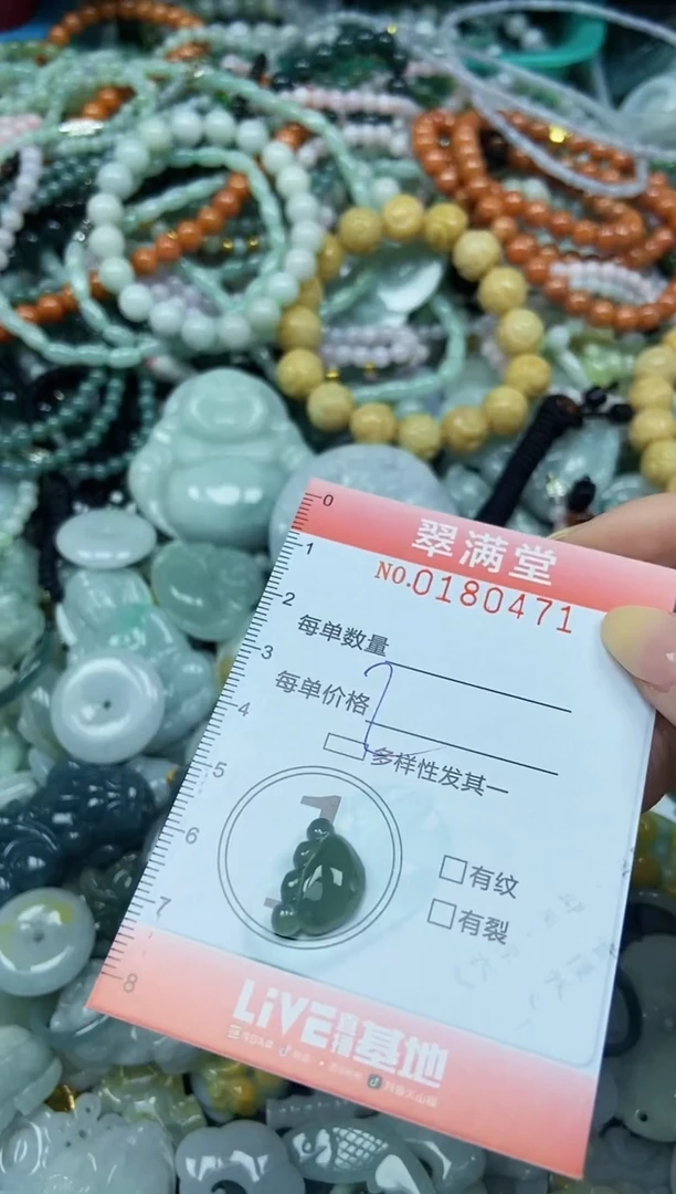 颈饰未镶嵌翡翠闪购0180471