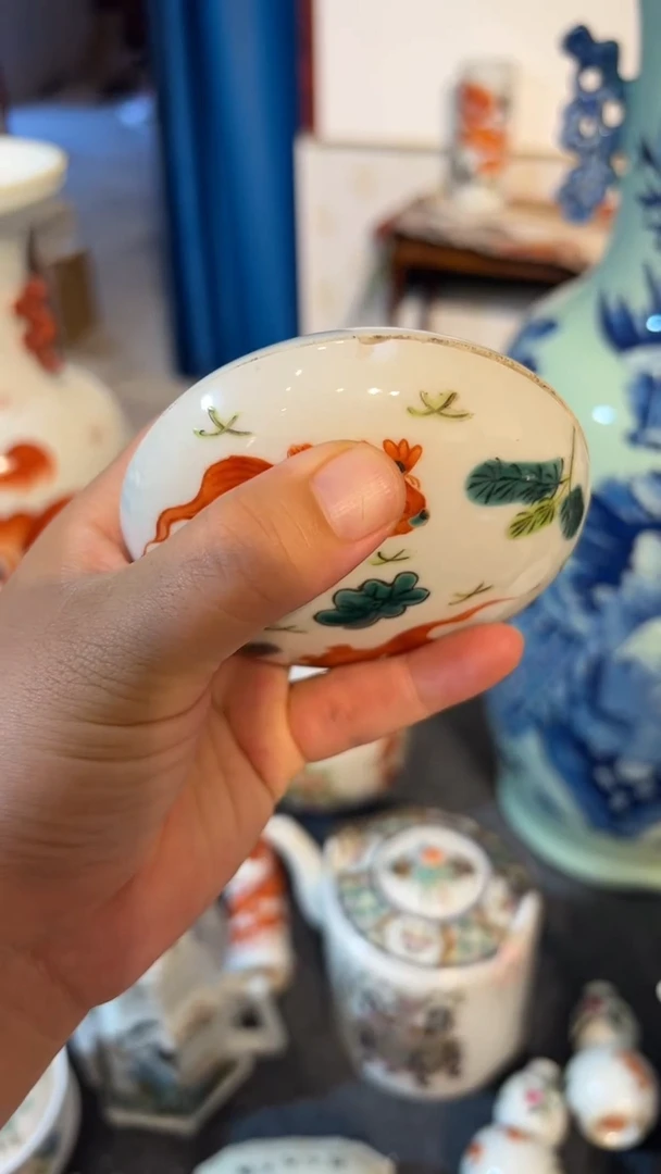 摆件瓷摆件瓷摆件墨盒