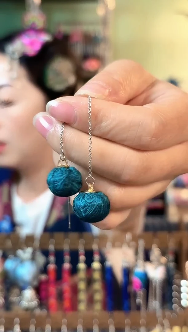 织绣彩云南阁非遗老绣594