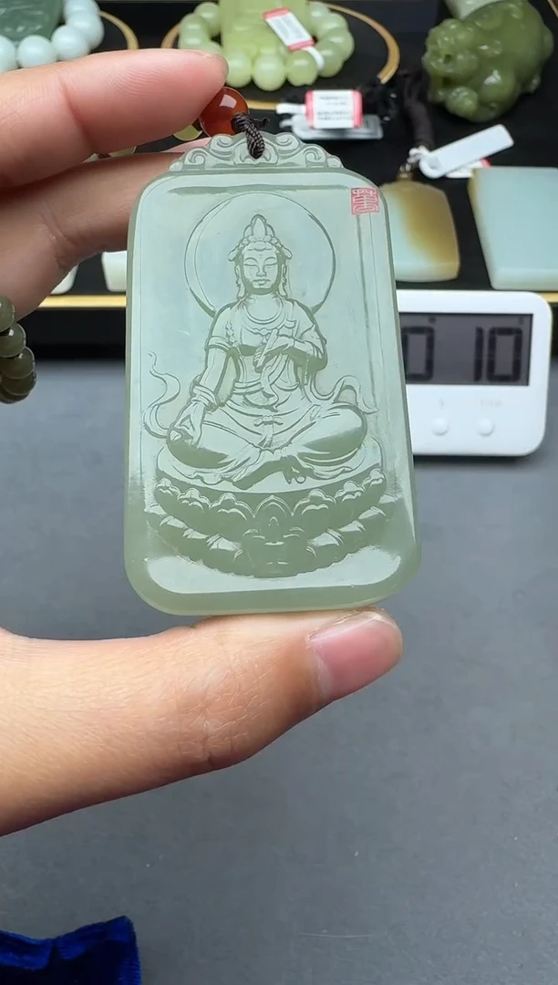 颈饰未镶嵌和田玉1