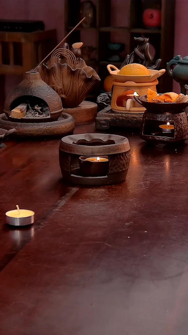 老岩泥陶瓷烤香炉温茶炉单炉