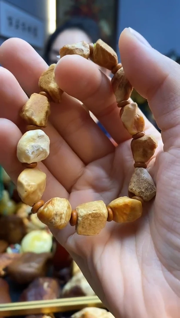 未镶嵌琥珀手串手串