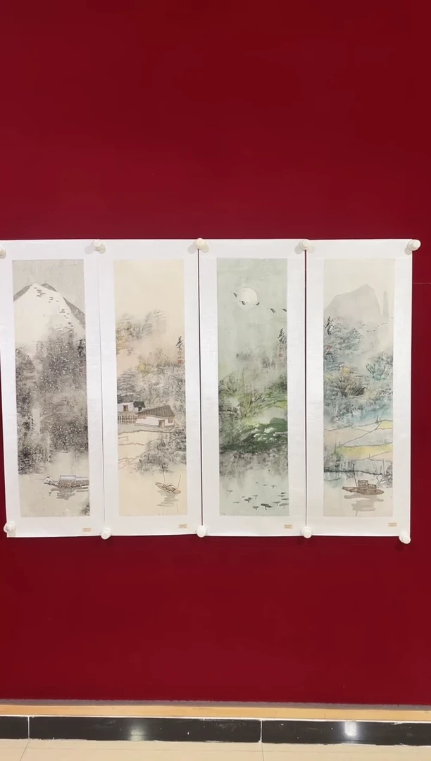 国画国画Y-李玉国老师绘画作品-7.5平尺泼彩（带荣宝斋宁波证书）
