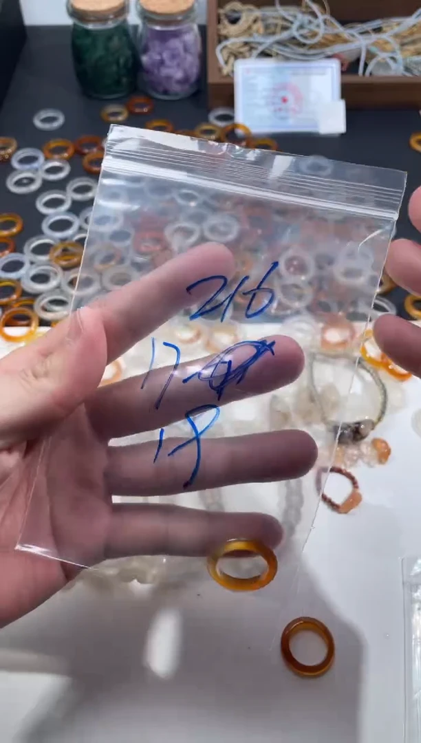 【闪购商品】玛瑙/玉髓戒指未镶嵌216