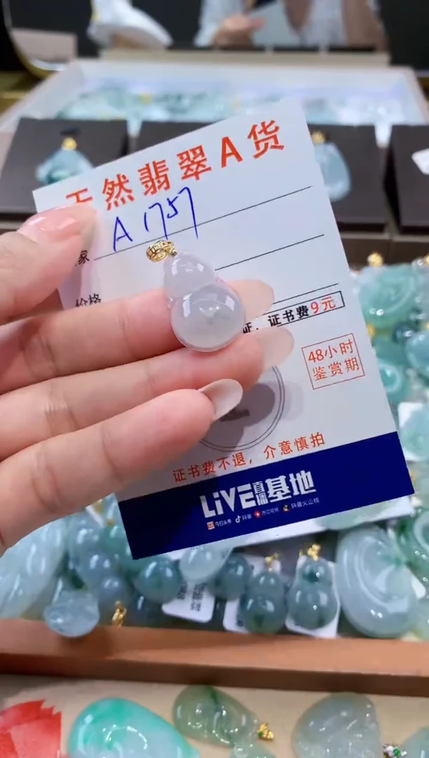 颈饰未镶嵌翡翠天然缅甸a货翡翠