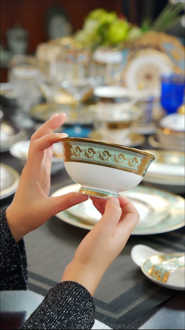 瓷片4.75英寸米饭碗 1个