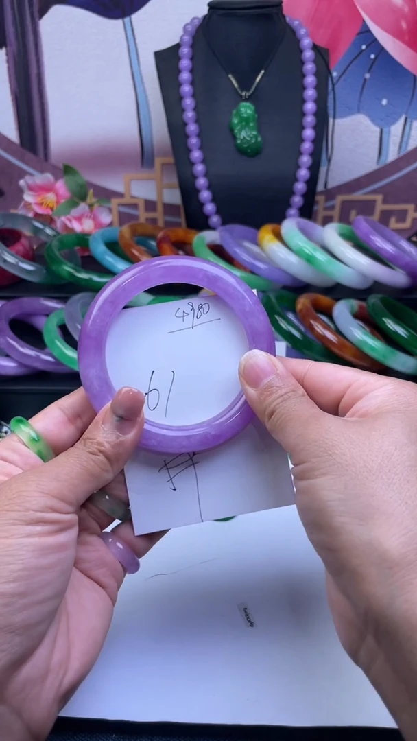 非金属仿水晶手镯