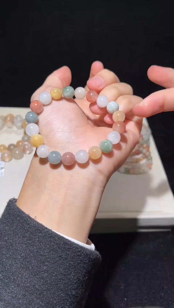 未镶嵌手串水晶26彩兔毛辉出厂价默认微瑕9+