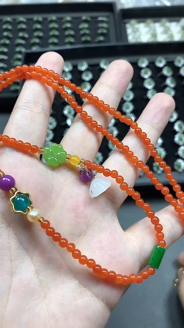 手串合金南红玛瑙多样性发货拍一发一