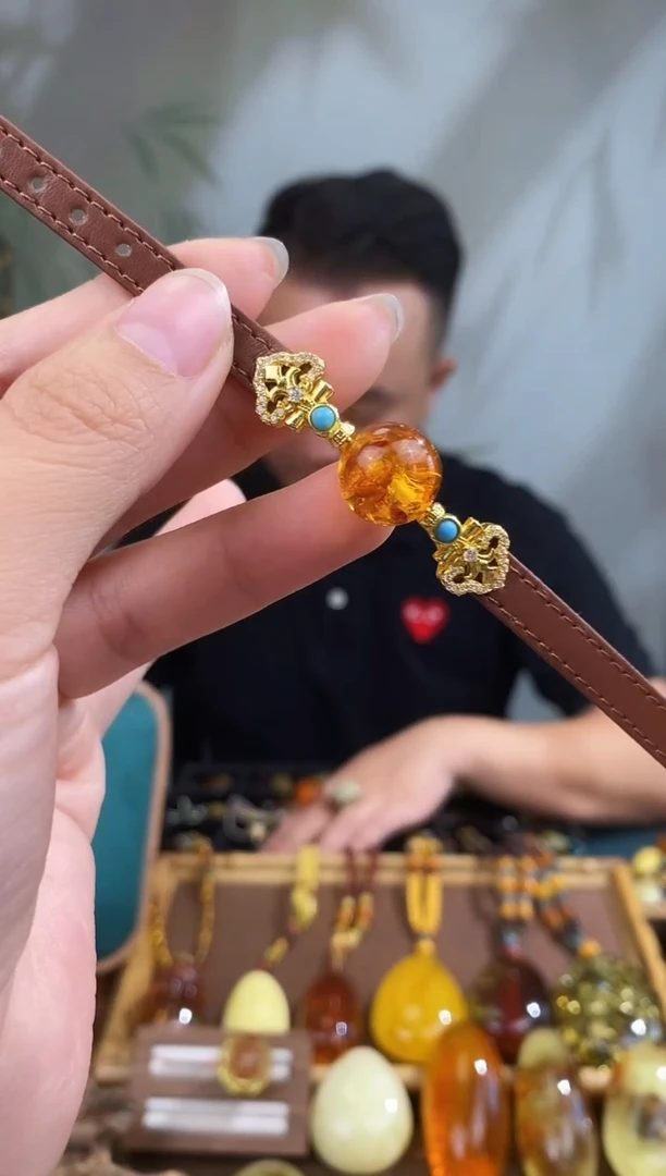 裸石琥珀未镶嵌包邮