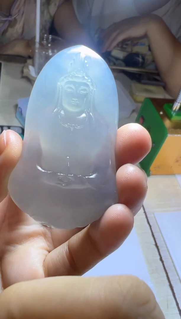 未镶嵌定制翡翠素衣