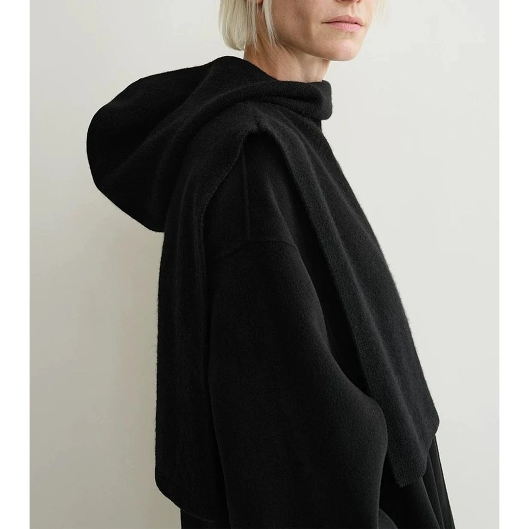 【THENATHING工厂店针织毛衣】圆领长袖套衫 24090