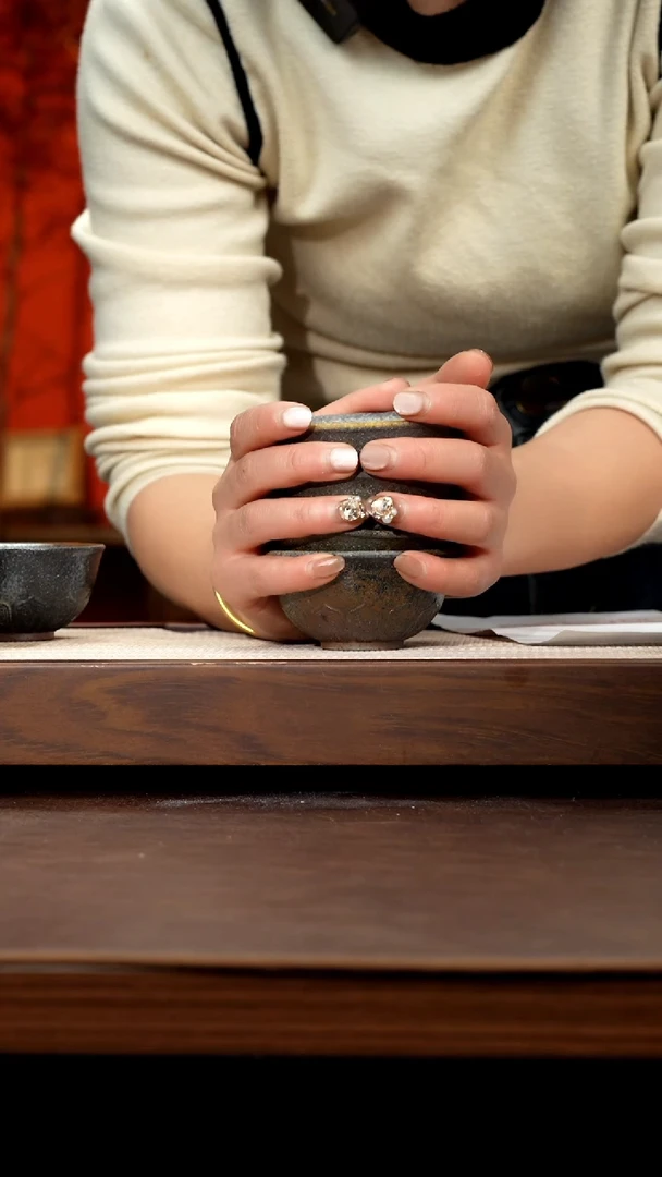 【闪购商品】紫砂茶壶柴烧客杯4只一套37号