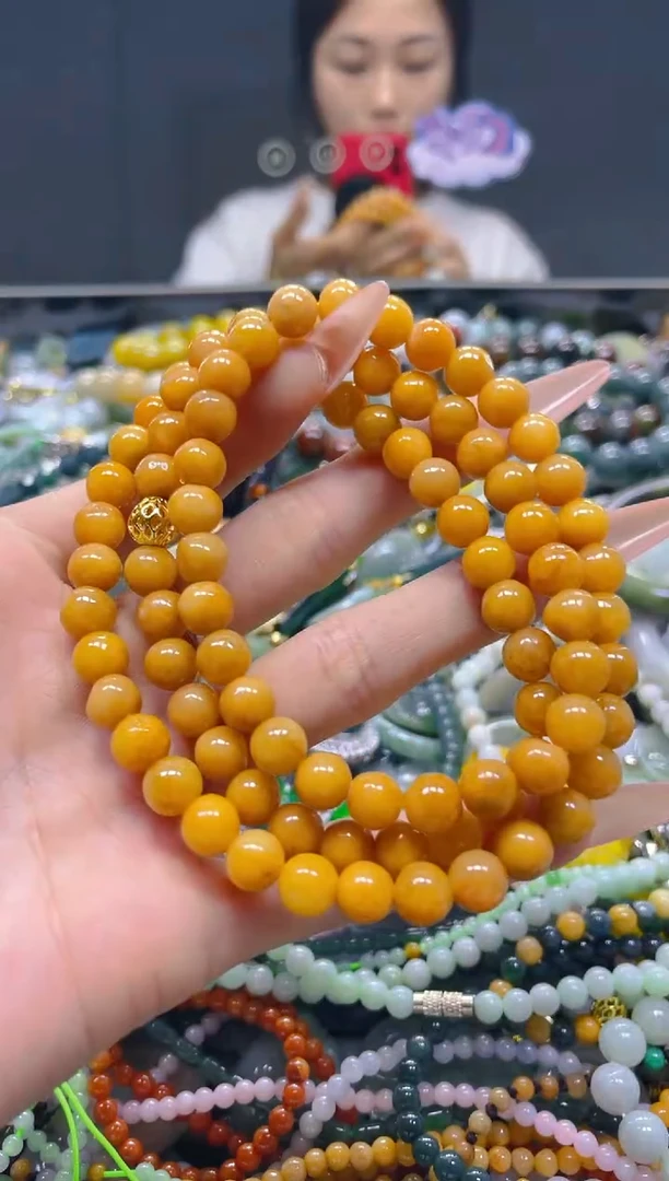 颈饰未镶嵌翡翠8MM