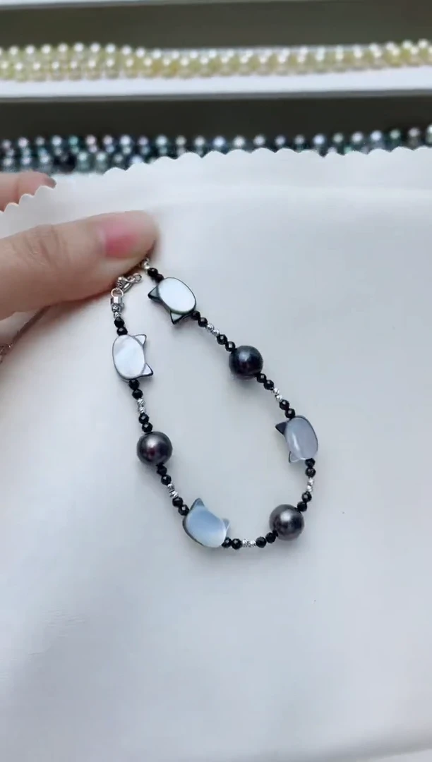 海水珍珠未镶嵌手链A136