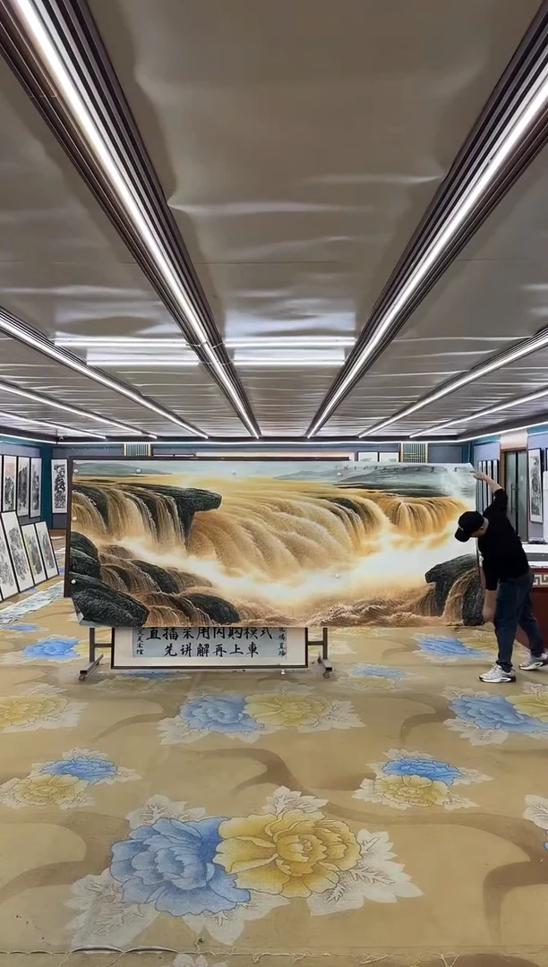 国画M张伦玉-大丈二-山水国画