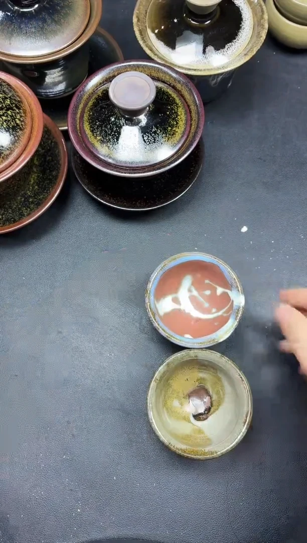 茶盏203两只微瑕