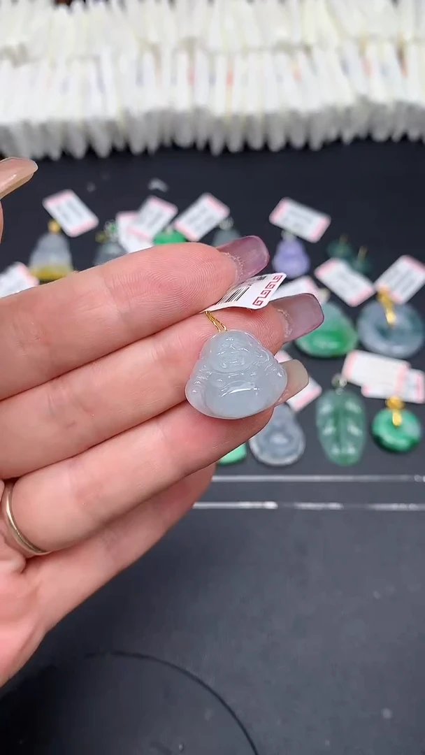 翡翠未镶嵌吊坠(不含链)MS189575